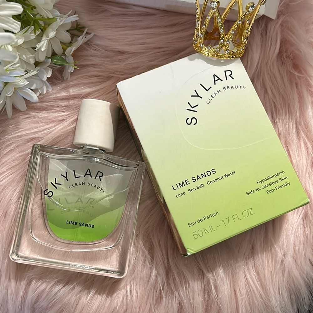 BNIB SKYLAR Lime Sands Eau de Parfum. 50 ml- 1.7 oz Hypoallergenic
